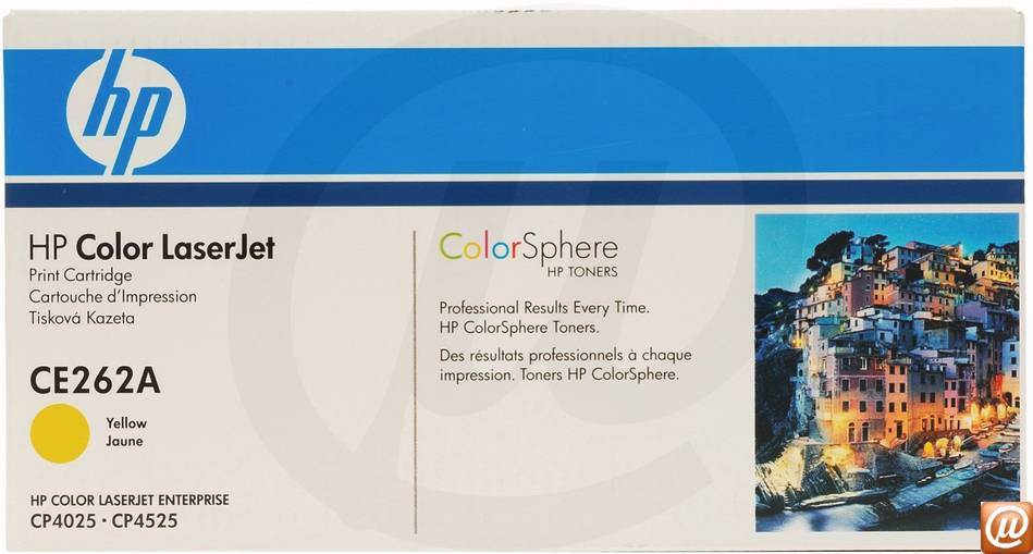 CE262A - Cartucho de toner original HP CE262A Amarelo para Color LaserJet CP4525 11000 pginas